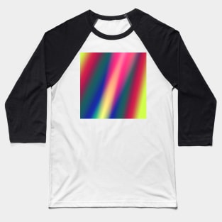 blue green red yellow  texture abstract design Baseball T-Shirt